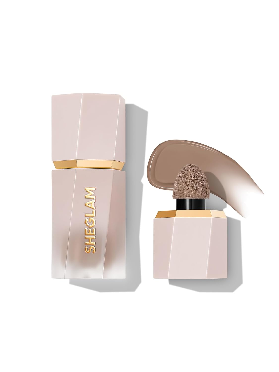 SHEGLAM Sun Sculpt Cool Toned Liquid Contour Stick Long Lasting Cream Bronzer Makeup - 01 Soft Tan