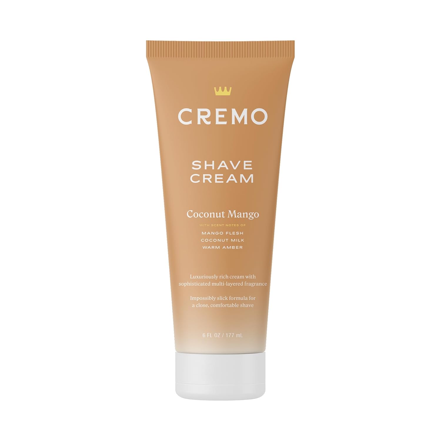 Cremo Coconut Mango Moisturizing Shave Cream, Astonishingly Superior Shaving Cream For Women, Fights Nicks, Cuts And Razor Burn, 6 Ounces