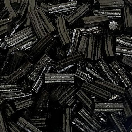 Black Liquorice Bites - Liquorice Cuttings - 1KG Bag - Licorice