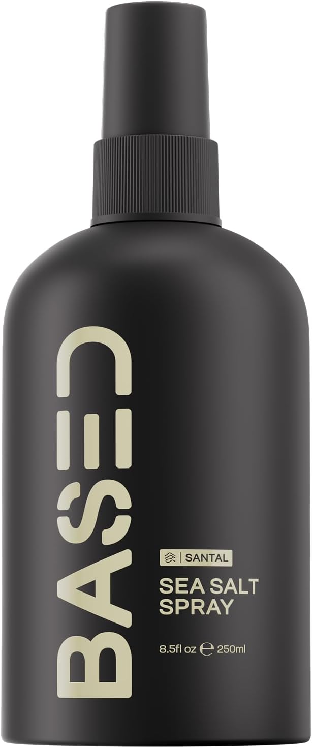 Sea Salt Spray - Natural Sea Salt Finish Hair Spray, Volumises and Texturizes, Infused with Algae and Vitamin B5, Lightweight and Non-Greasy, Parabens, Sulfates, Phthalate Free, 192g