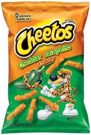 CHEETOS Crunchy Cheddar Jalapeno Flavored Snacks 8.5 oz