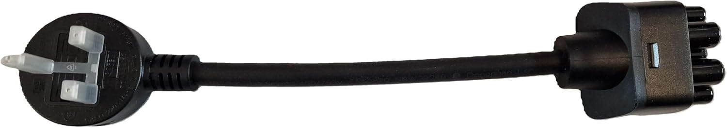 Tesla 3 pin to UK Converter Tesla Gen 2 Mobile Connector Adapters - UK 13A Schuko & 32A 3-Pin CEE Plugs for Models S, 3, X, Y