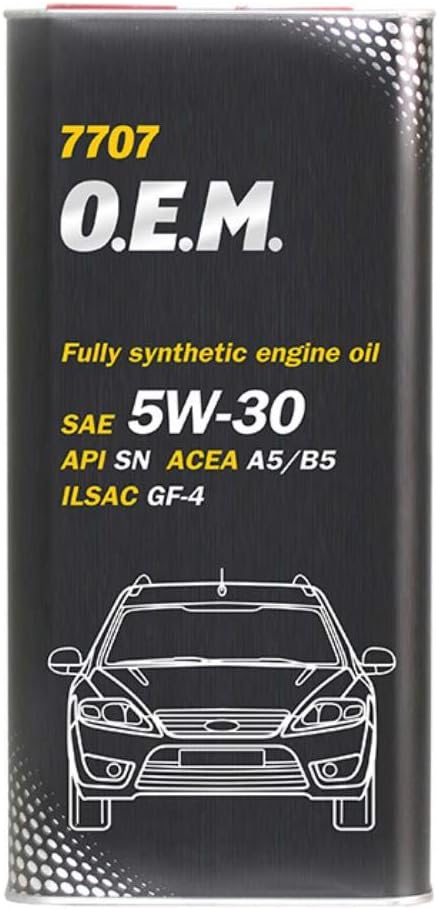 Mannol 5W-30 full synthetic premium engine oil - MN7707 (5L)