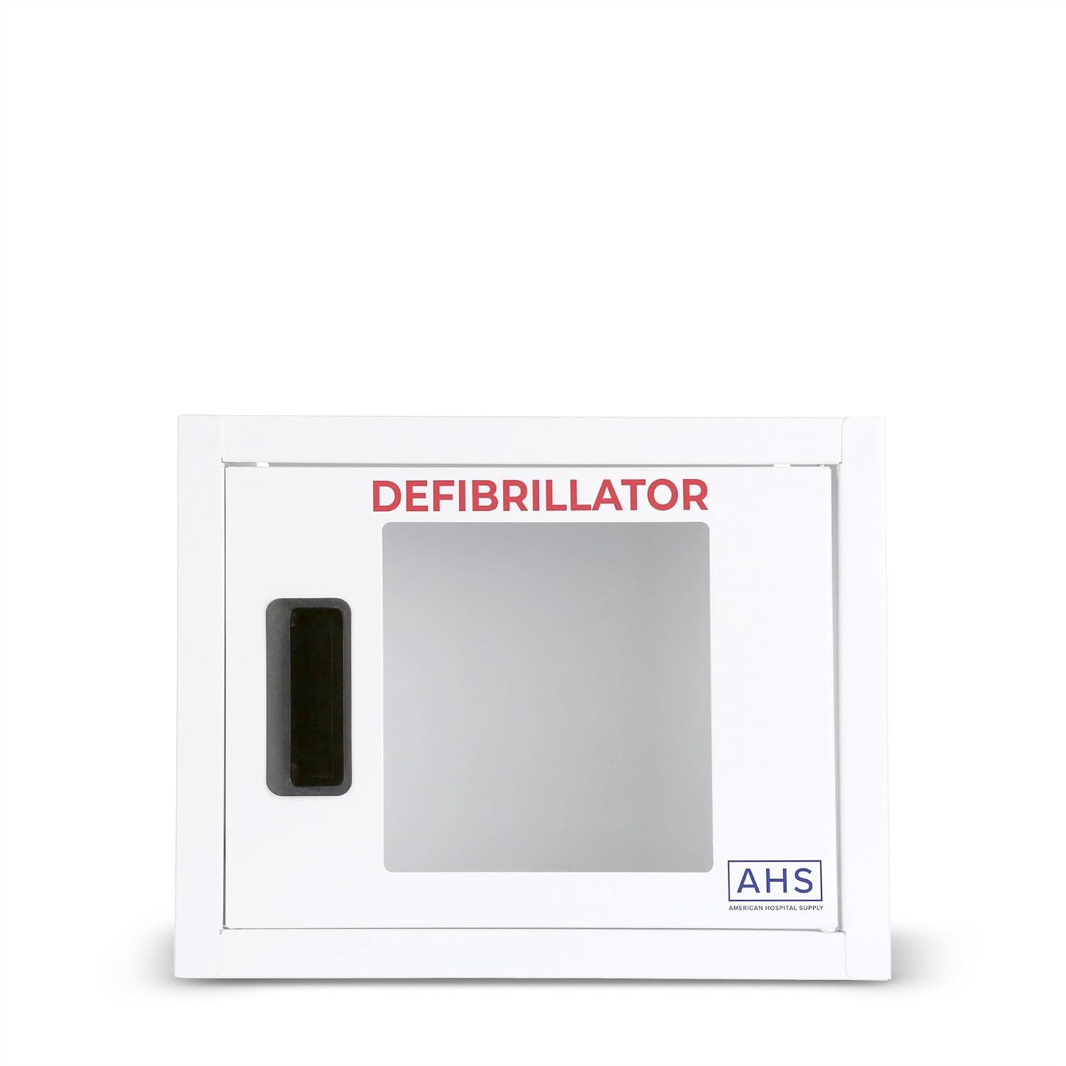 AMERICAN HOSPITAL SUPPLY AED Steel Cabinet, Wall Mount, Non-Alarmed Automated External Defibrillator Storage Cabinet - Small, fits Heartsine, Philips, and Defibtech AEDs
