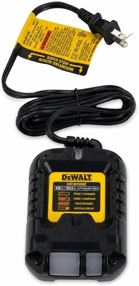 DEWALT DCB1102 Lithium XR Fast 30 Min Battery Charger