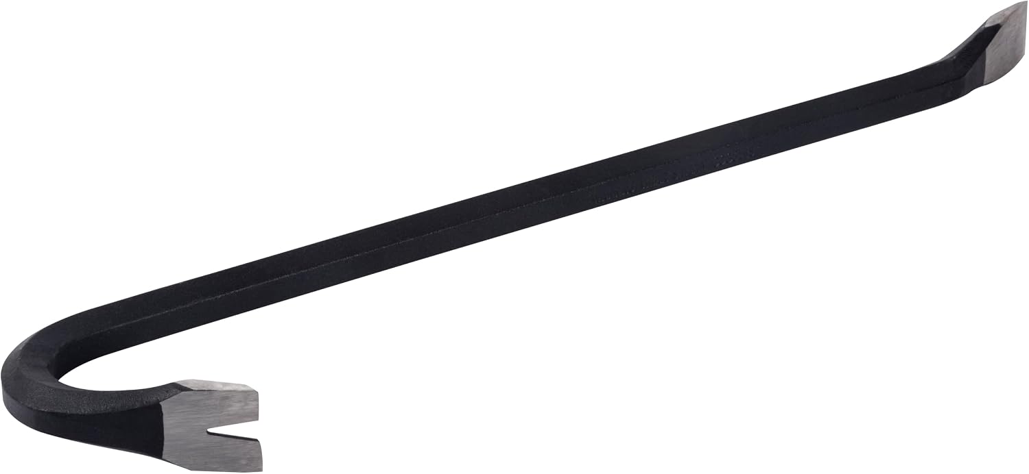 Roughneck Wrecking Bar – 24in (610mm) Drop Forged, Heat Treated & Corrosion Resistant for Demolition Tasks