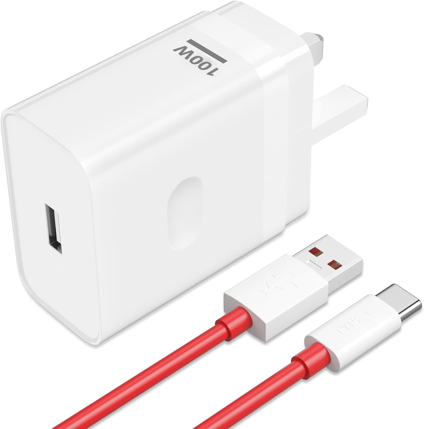 100w Supervooc Charger for Oneplus 13 12 12R 11 10 Pro SuperVooc Warp Charger Wall for Oneplus 9 Pro 10T 8T 7T Pro Open Nord 2T CE 2 3 Lite N30 N20 N10 Dash Charge One Plus Fast 2m Cable