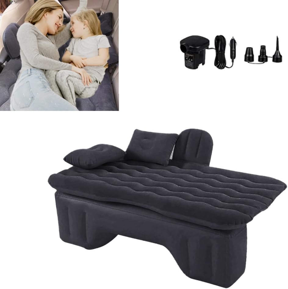 Geterral Car Bed,Inflatable Car Mattress,Car Sleeping Beds,Car Sleeping Bed for Camping, Hiking, Traveling
