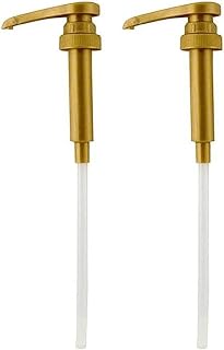 Torani and DaVinci Compatible Syrup Pumps (Set of 2)- fits bottles (25.4 oz-750ml)