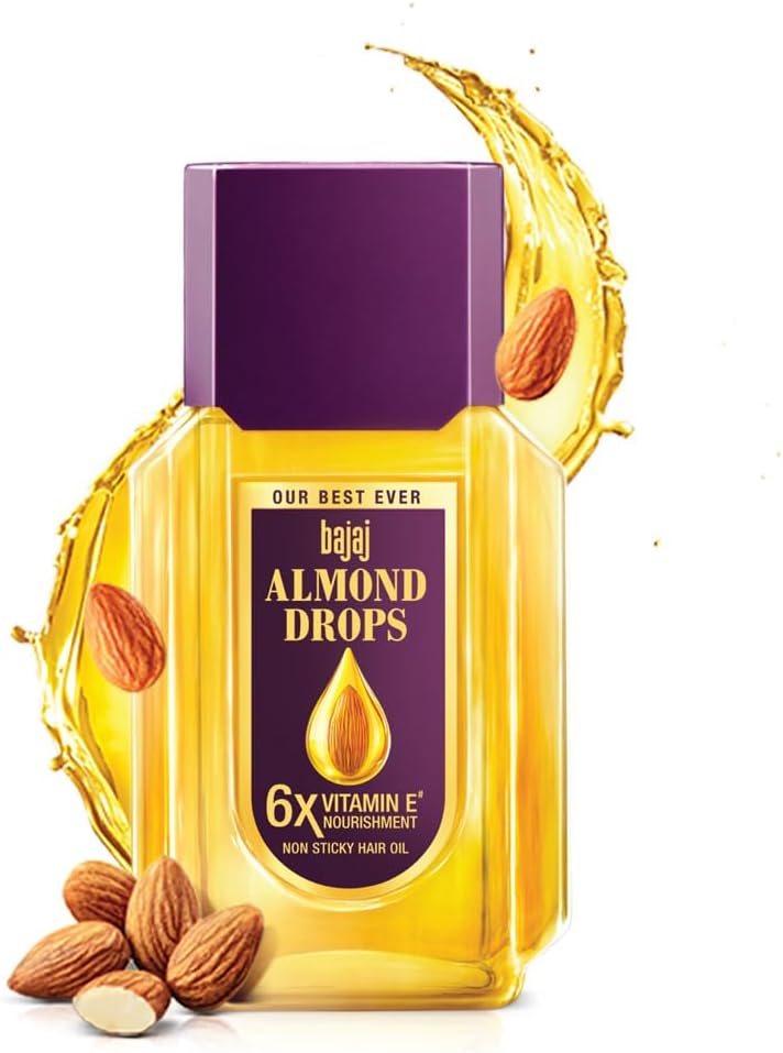 Bajaj Almond Drops Hair Oil 50 ml (Ship from India)