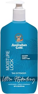 Australian Gold Moisture Lock Tan Extender Lotion, Enriched with Vitamin E & Aloe Vera, Cocoa Dreams Fragrance, 16 Fl oz
