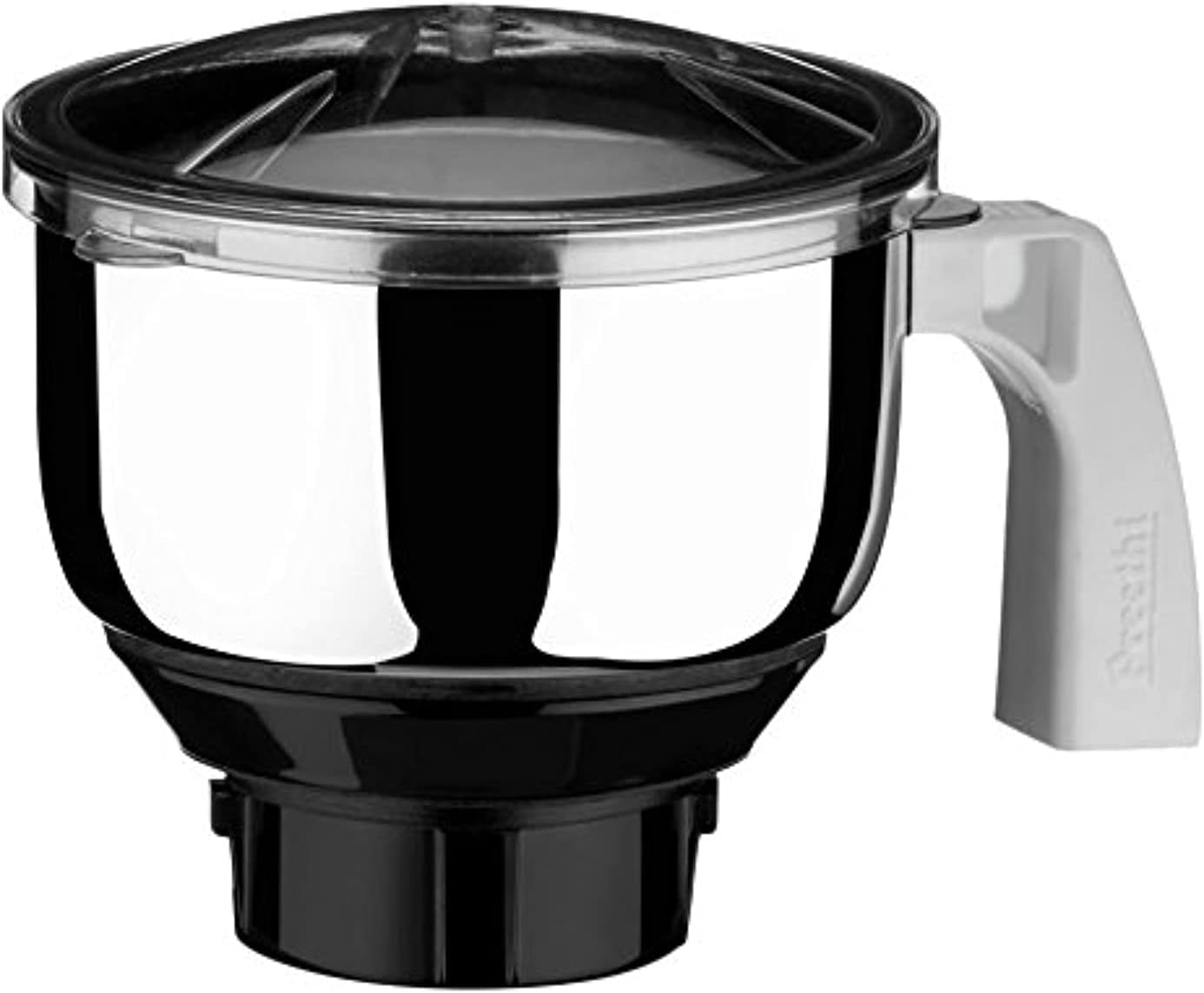 Preethi MG 509 Medium Mixer Jar for Eco Twin, Eco Plus/Chef Pro and Blue Leaf, 1-Liter, Silver