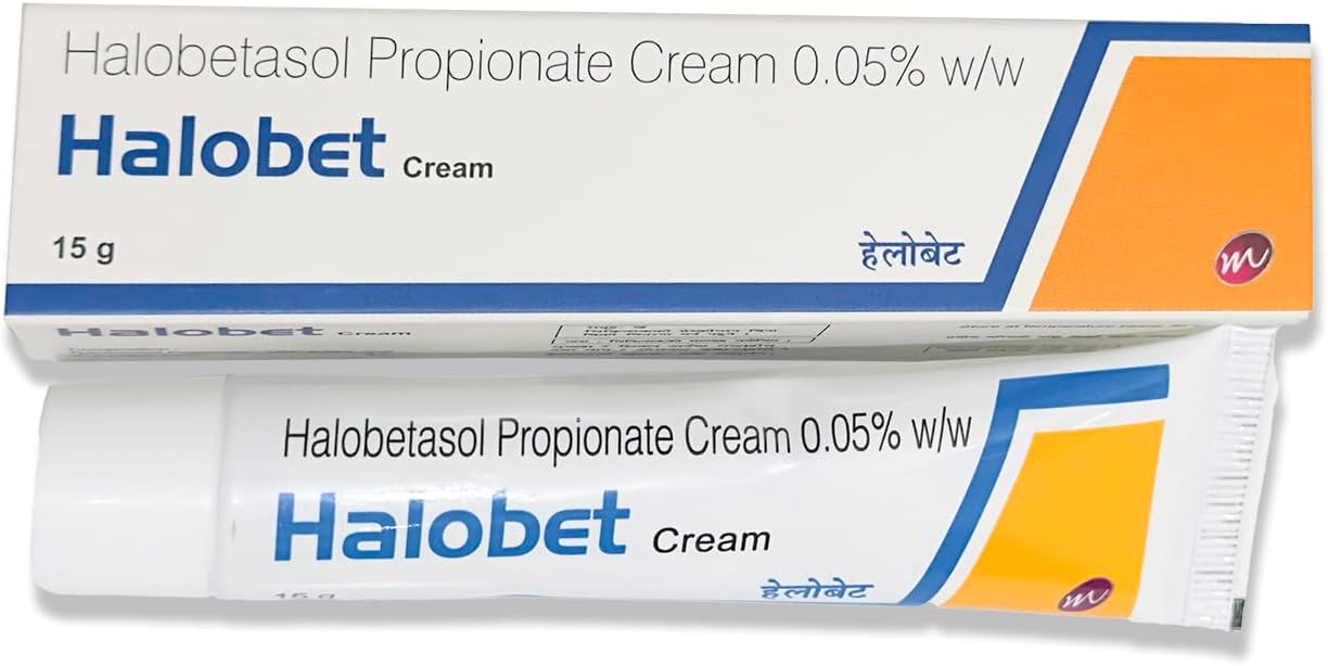 Halobet Propionate Cream 0.05% W/W - Fast Relief for Skin Irritation, Eczema, Dermatitis, Rashes, Itching, Hay-Fever Allergy, Insect Bites - Dermatologist Tested | Result Within 24hr.
