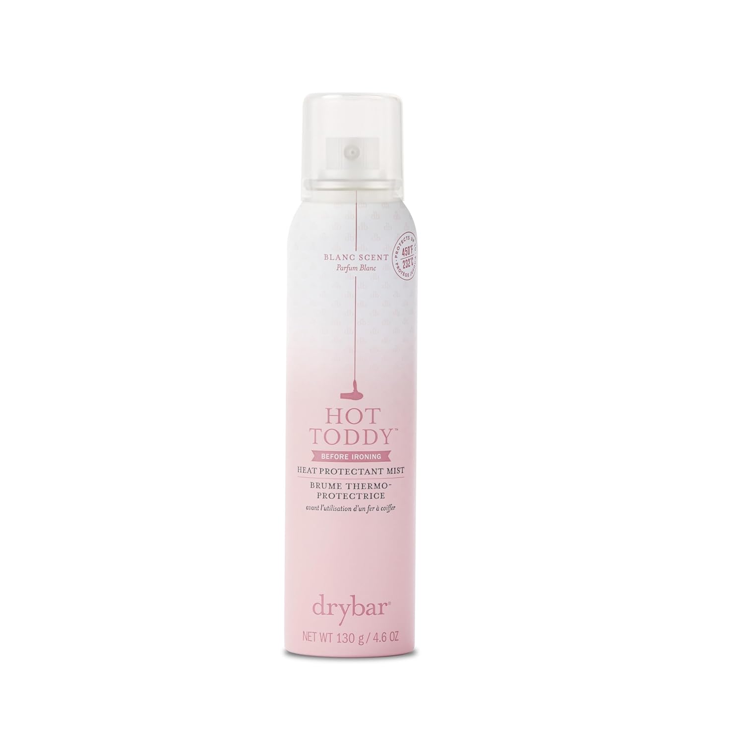 Drybar Hot Toddy Heat Protectant | Lightweight Formula for Hair, Protects from Heated Styling, Straightening and Styling Irons