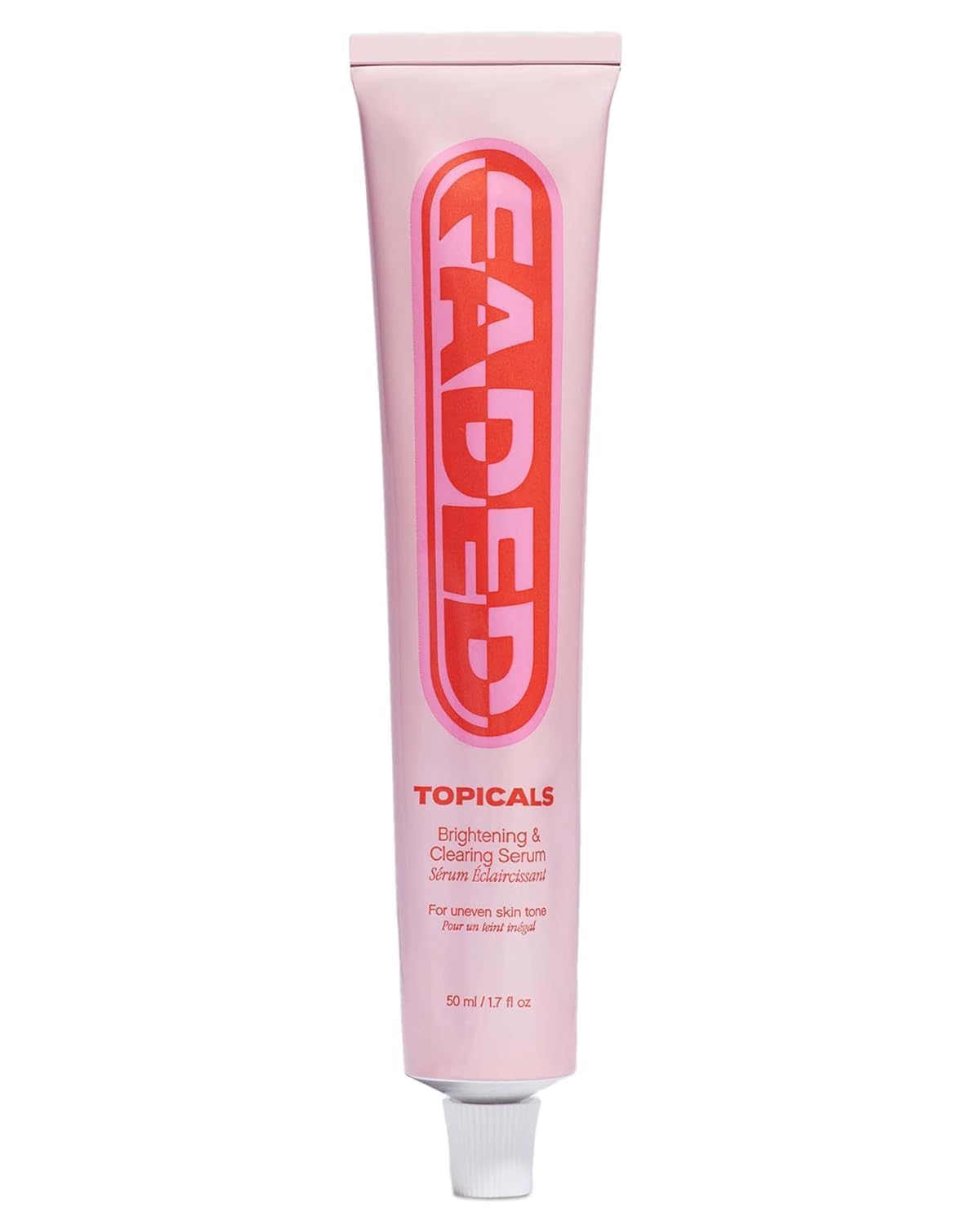 Topicals Faded Brightening and Clearing Serum | Reduces Discoloration, Scars, and Spots | Contains Kojic Acid and Niacinamide |Dermatologist-tested, Cruelty-Free (0.5 Fl Oz)