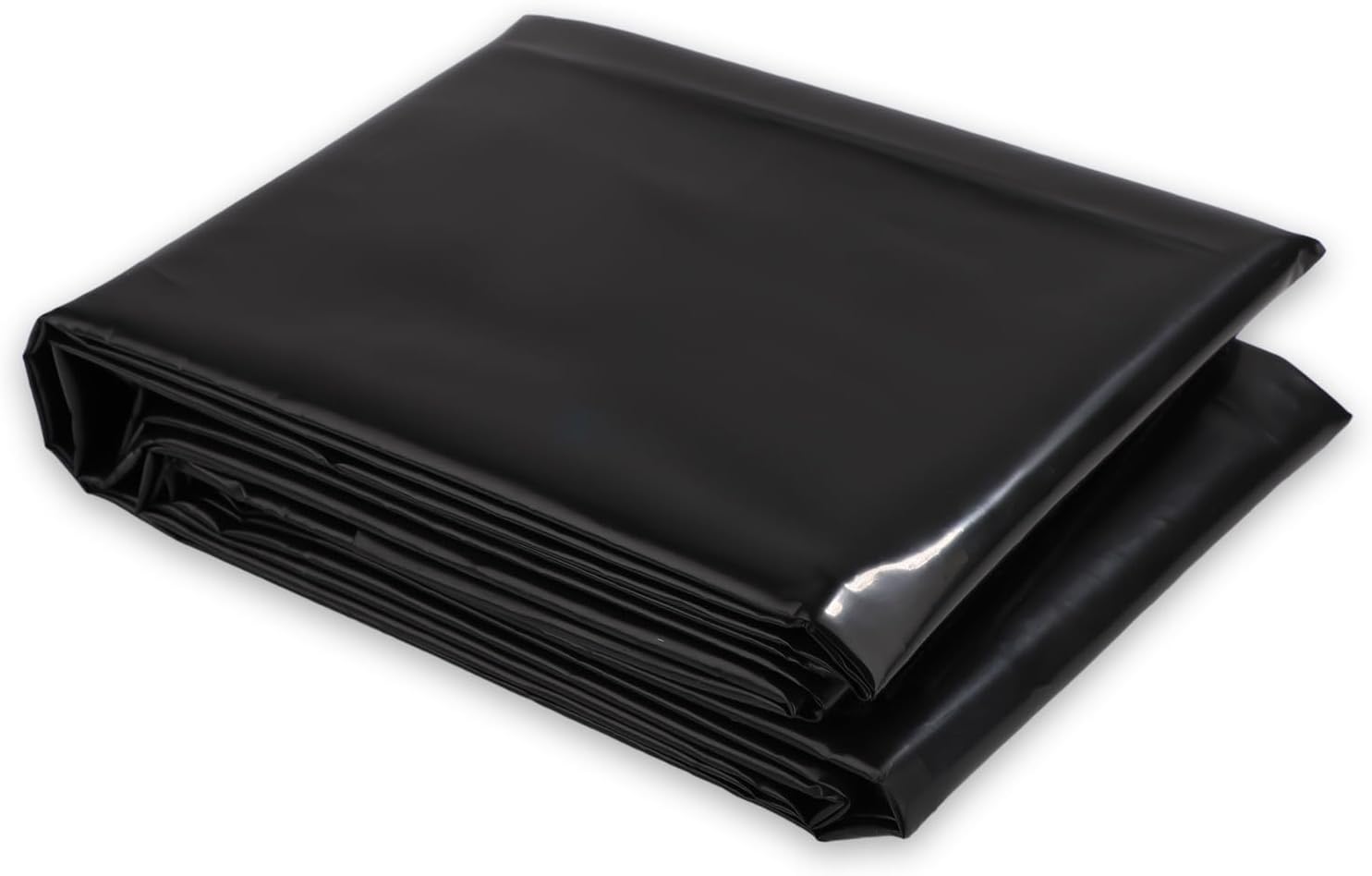 7x10ft Pond Liner, 8 Mil Thick Hdpe Pond Liner Fish Pond Liner Outdoor Preformed Pond Kit for Outdoor Ponds Small Ponds, Pool, Fountain, Garden Waterfall Plastic Tub Accessories(Black)