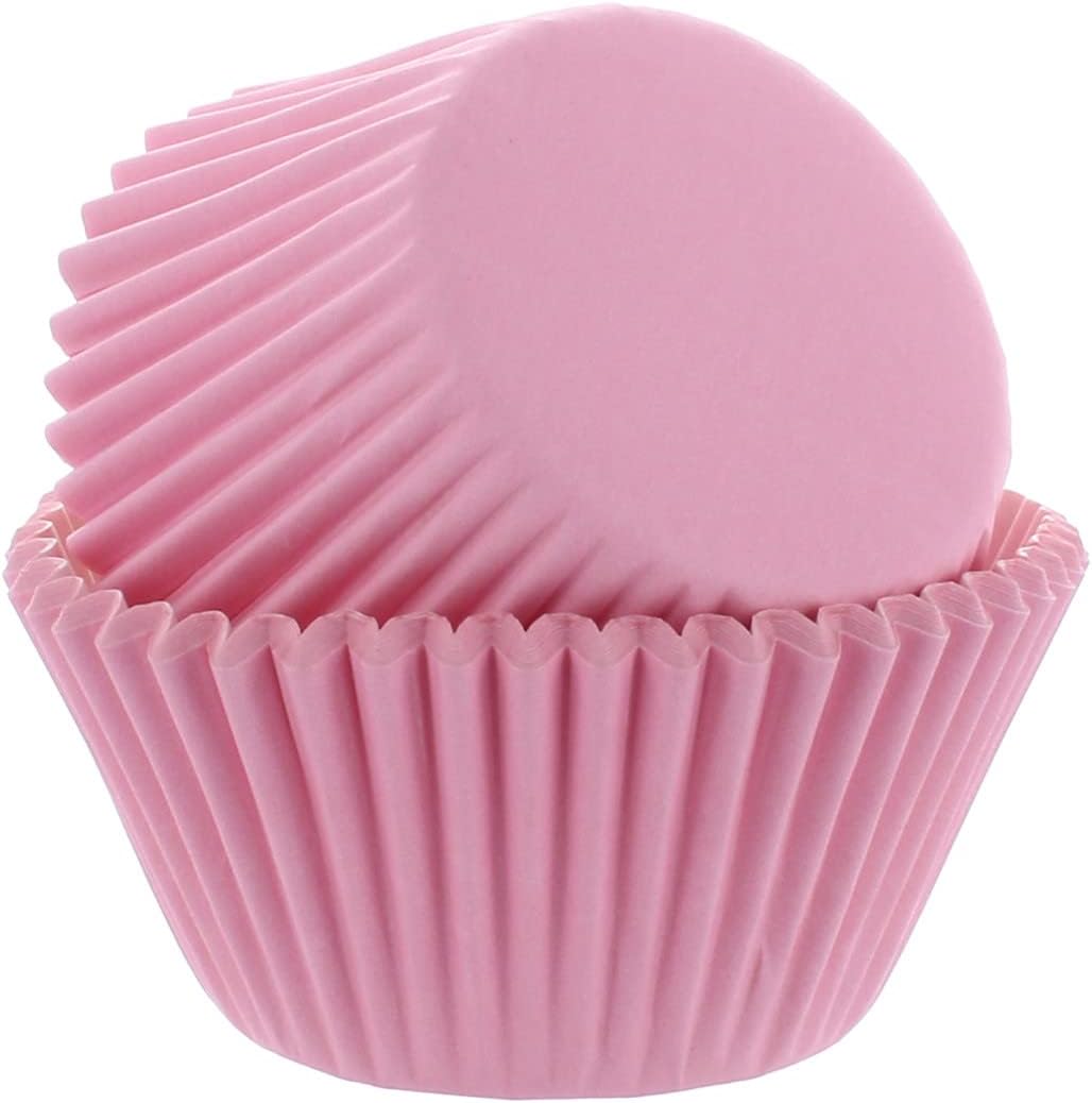 Culpitt Select Pink Baking Cases, Greaseproof Paper Baking Cups, 50mm Cupcake Cases - Pack of 50