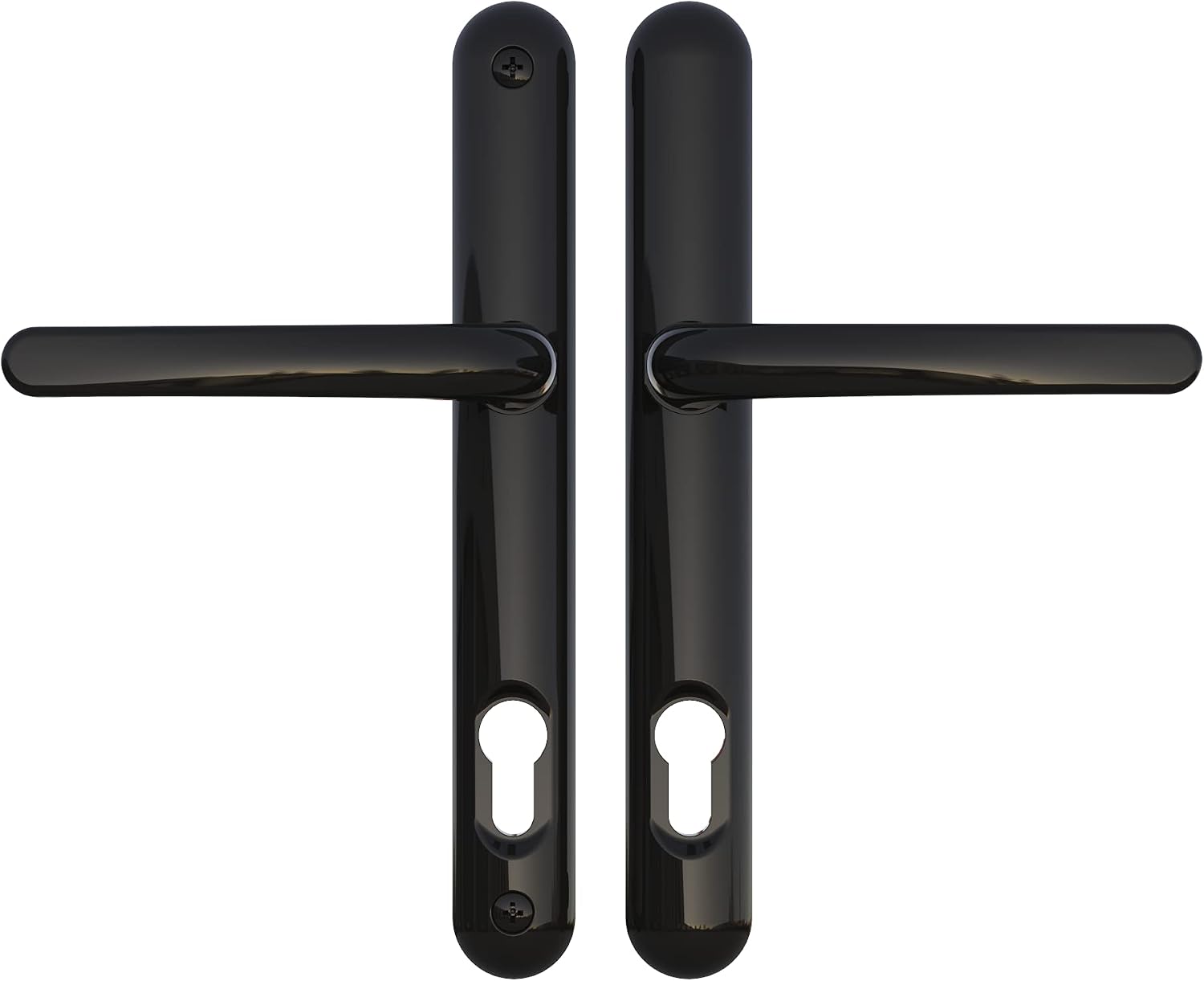Ultion Sweet Door Handle 211mm (Long Fixings) - Matching Door Furniture Available (Black)