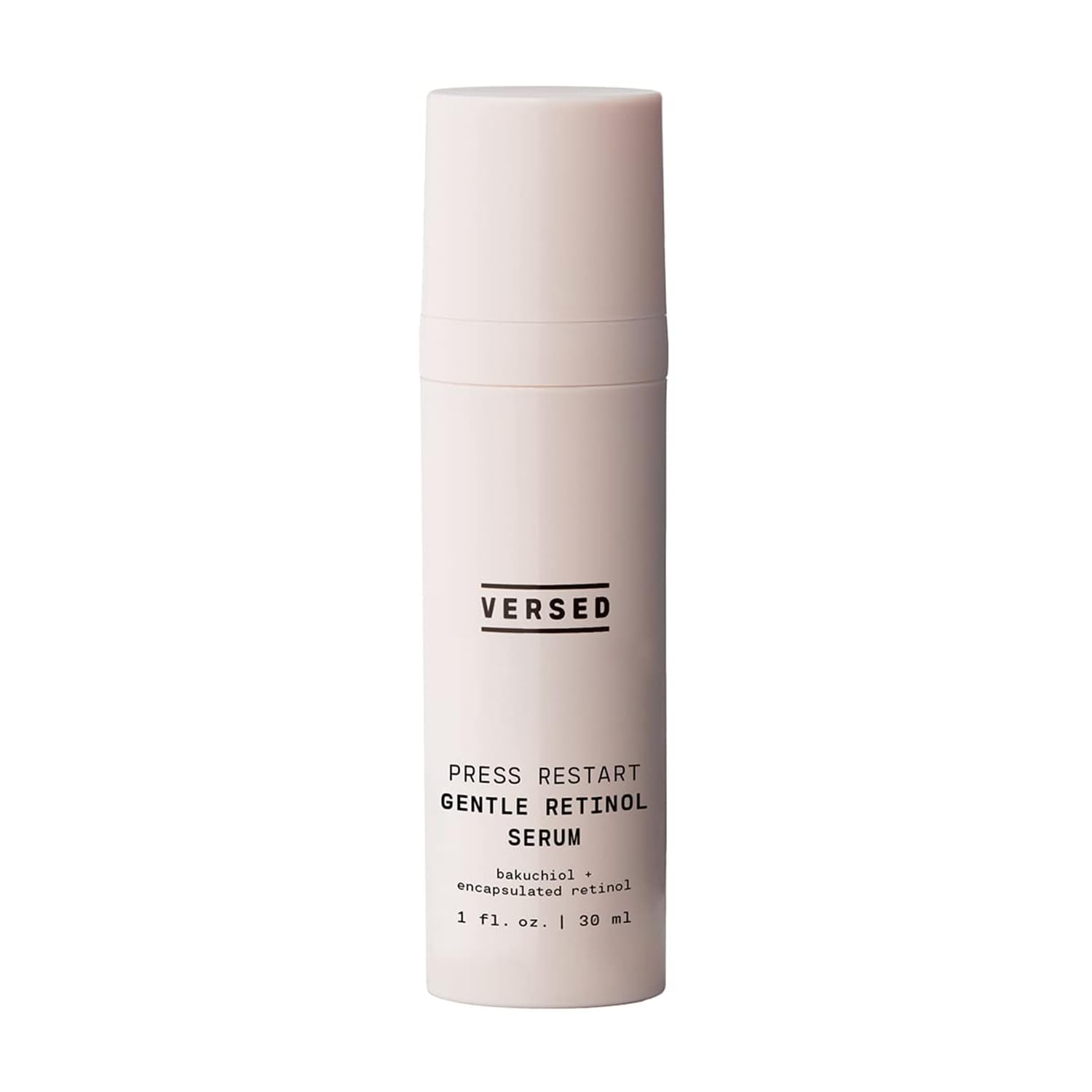 Versed Press Restart Gentle Retinol Serum - Bakuchiol Retinol Alternative Anti-Aging Serum for Even Skin Tone, Fine Lines and Wrinkles for Sensitive Skin - Vegan (1 fl oz)