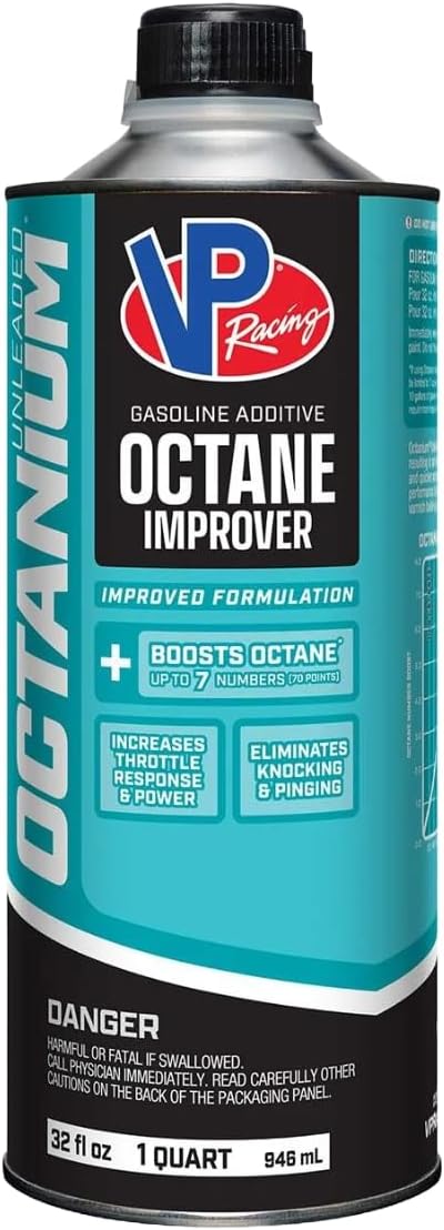 VP Racing Fuels 29505 Octanium Unleaded Octane Booster - Quart (1 Pack)