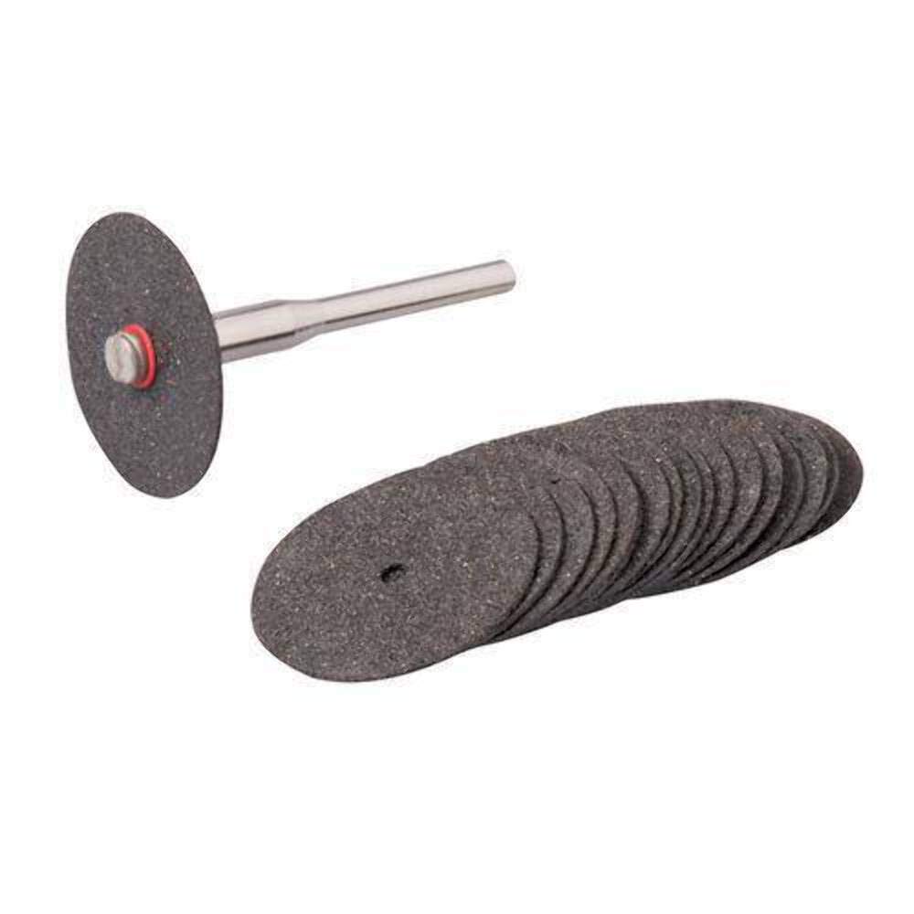 Silverline 763600 Rotary Tool Metal Cutting Disc Set 18pce 24 mm Dia