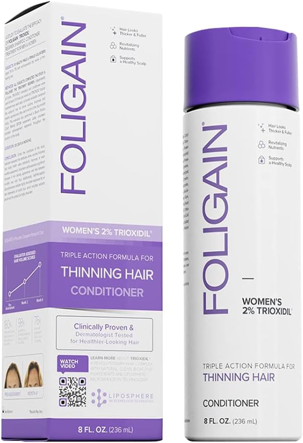 Foligain 2% Trioxidil for Thinning Hair for Women Conditioner 236ml/8 Oz