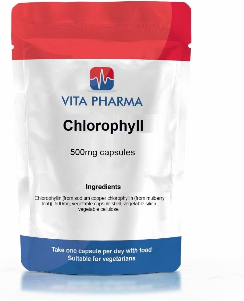 VITA PHARMA Chlorophyll 500mg 60 Capsules