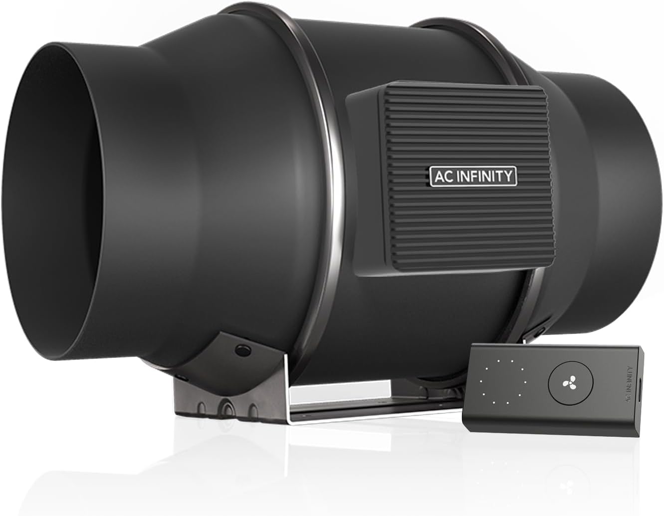 AC Infinity CLOUDLINE S6, Quiet 150mm Inline Duct Fan with Speed Controller - Ventilation Exhaust Fan for Heating Cooling Booster, Grow Tents, Hydroponics, 6-Inch