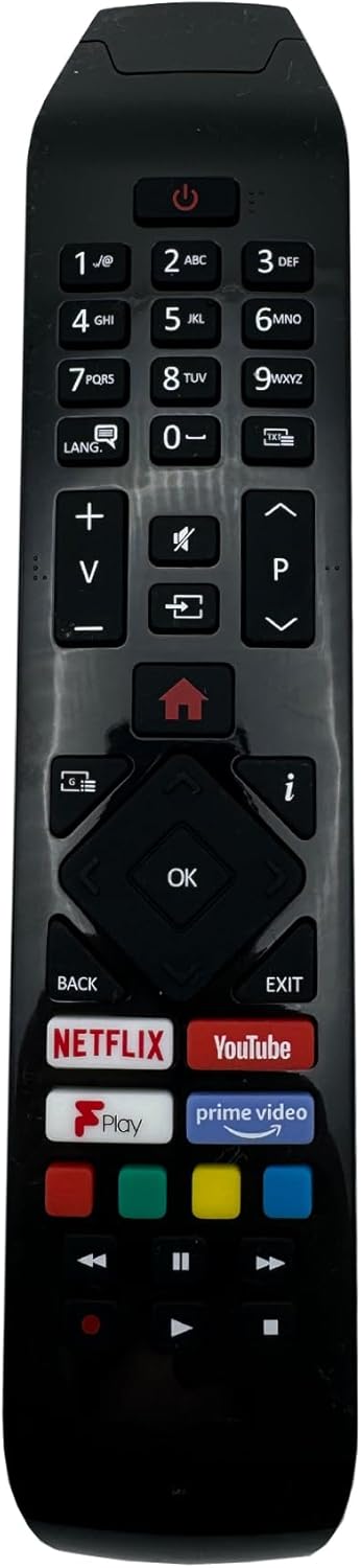 Compatible for hitachi rc 43141 remote control for hitachi remote control 30101754 RC43141 RC43141P Smart LED TVs, pre-programmed