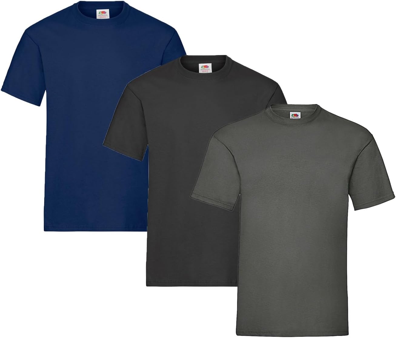Fruit of the Loom Men's Heavy T-Shirt Pack of 3