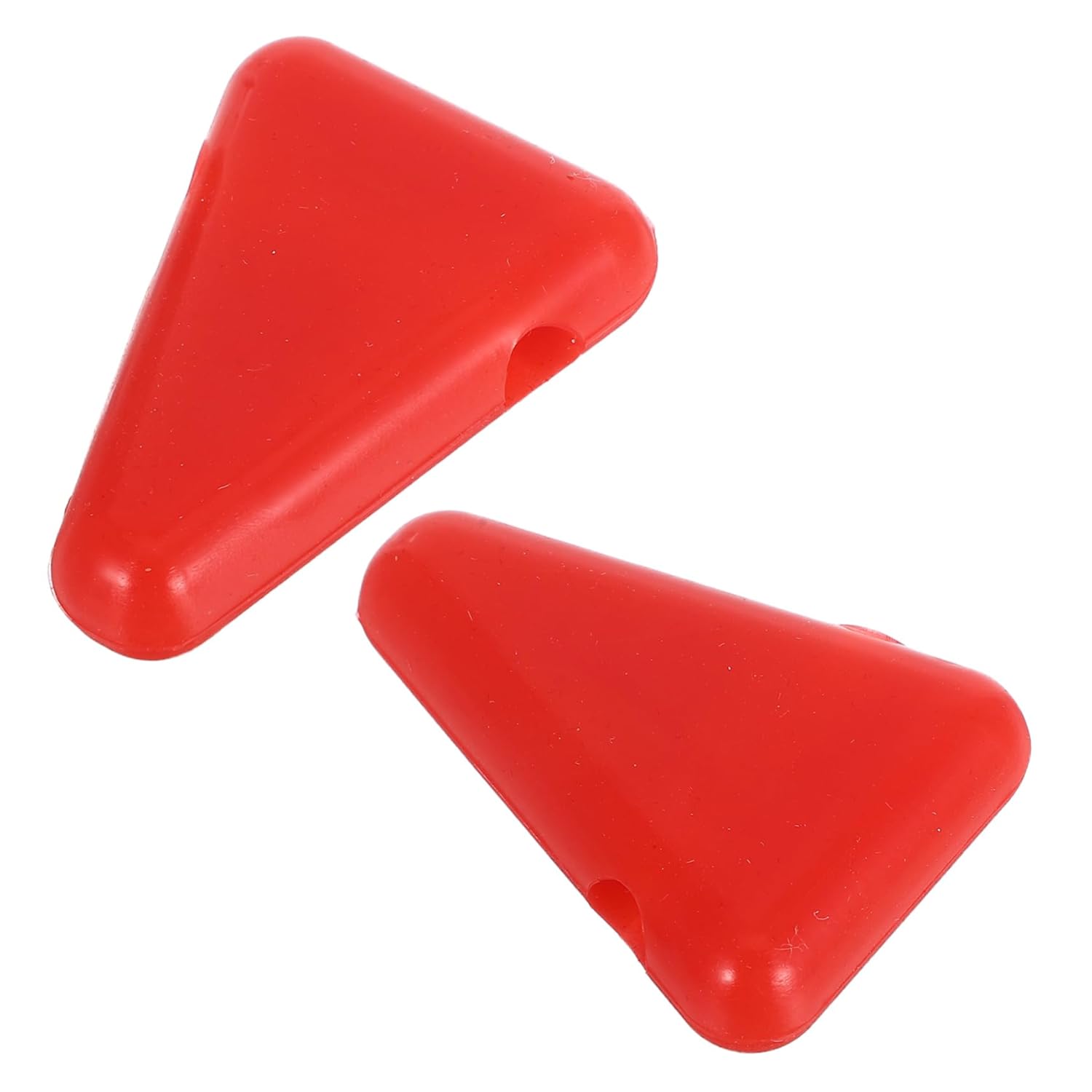 HYTROVE 2pcs Silicone Tuning Fork Stand Triangle Fork Stabilizer Block for Sound Meditation and Yoga Non- Holder for Healing Tuning Portable and Silicone Essential