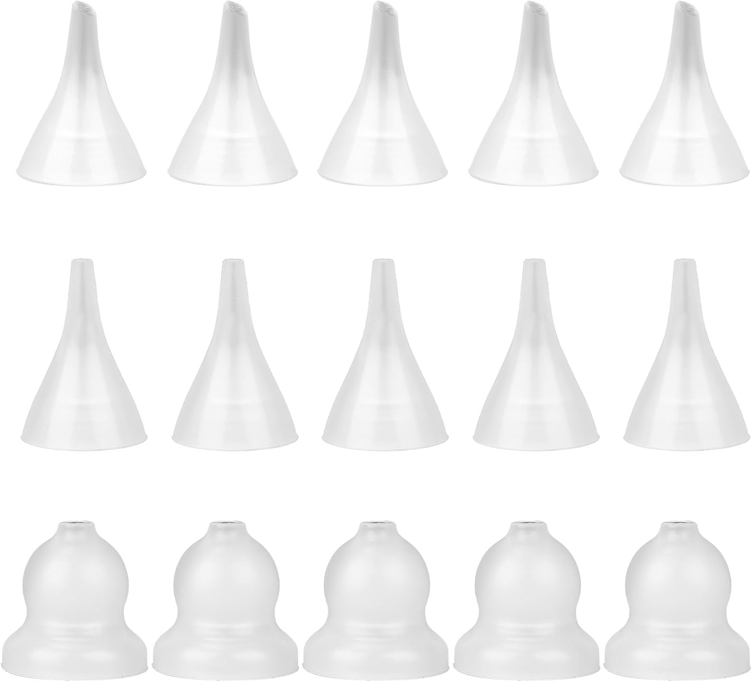 15pcs Nasal Aspirator Replacement Tips, Nose Sucker Silicone Replacement Part for Baby & Toddlers Compatible with GROWNSY Watolt LittleTora HEYVALUE Cocobela HailiCare KIDIRA TEQIN X-Bosak