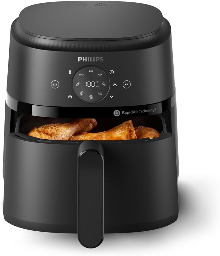 Philips AirFryer 2000 Series Single draw 4.2L, 13 Programs, Dishwasher Safe