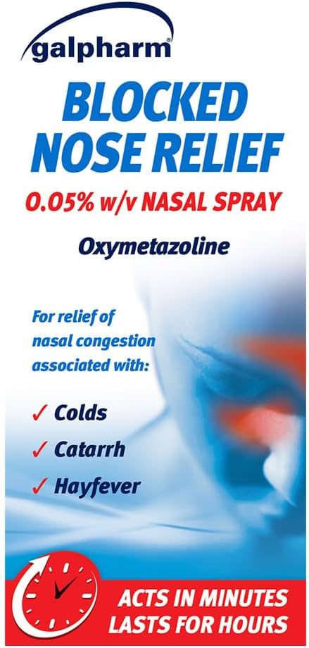 GALPHARM Blocked Nose Relief Nasal Spray 15ML