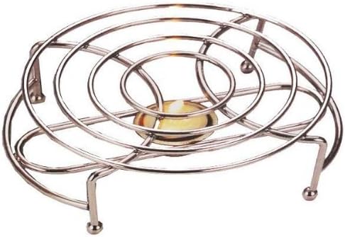 APOLLO Chr Food Warmer Single Round, Multi-Colour, 18x6x20