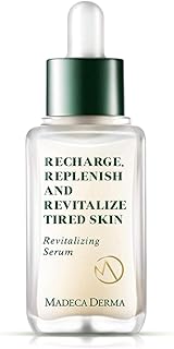 MADECA DERMA Revitalizing Facial Serum with Centella Asiatica, Niacinamide, Collagen & Hyaluronic Acid – Korean Skincare for Hydration, Skin Repair & Moisturizing Dry Skin, CICA Serum (1.69 fl oz)