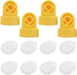 Nenesupply Membranes Valves Compatible with Medela Breast Pump Parts Not Original Medela Membrane Replacement Parts Accessories Compatible with Pump in Style Parts Symphony Harmony Hand Pump
