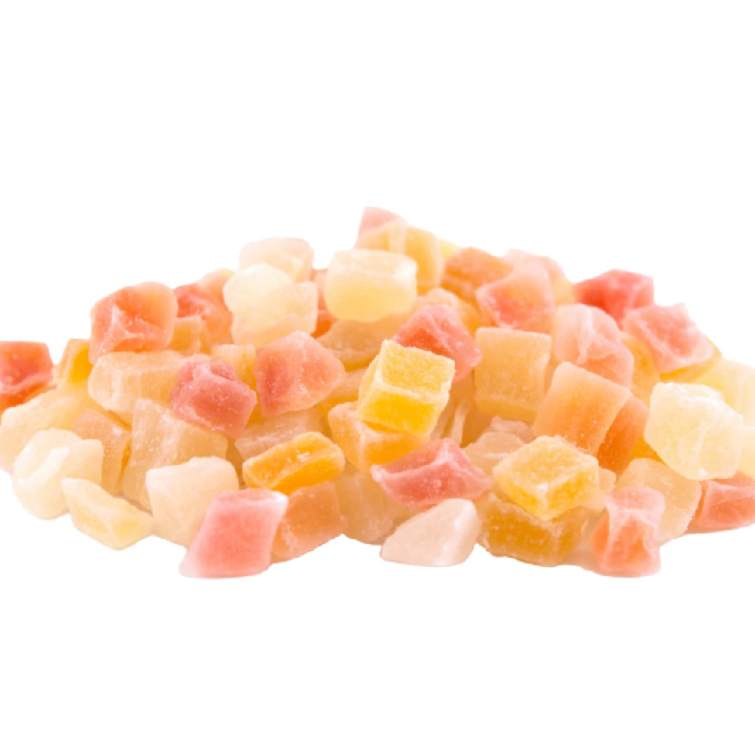 Gerbs Tropical Dried Fruit Snack Mix 2 lbs. | Unsulfured, No Additives, Resealable Bag | Lightly Sweet & Juicy Blend | Top 14 Allergen-Free