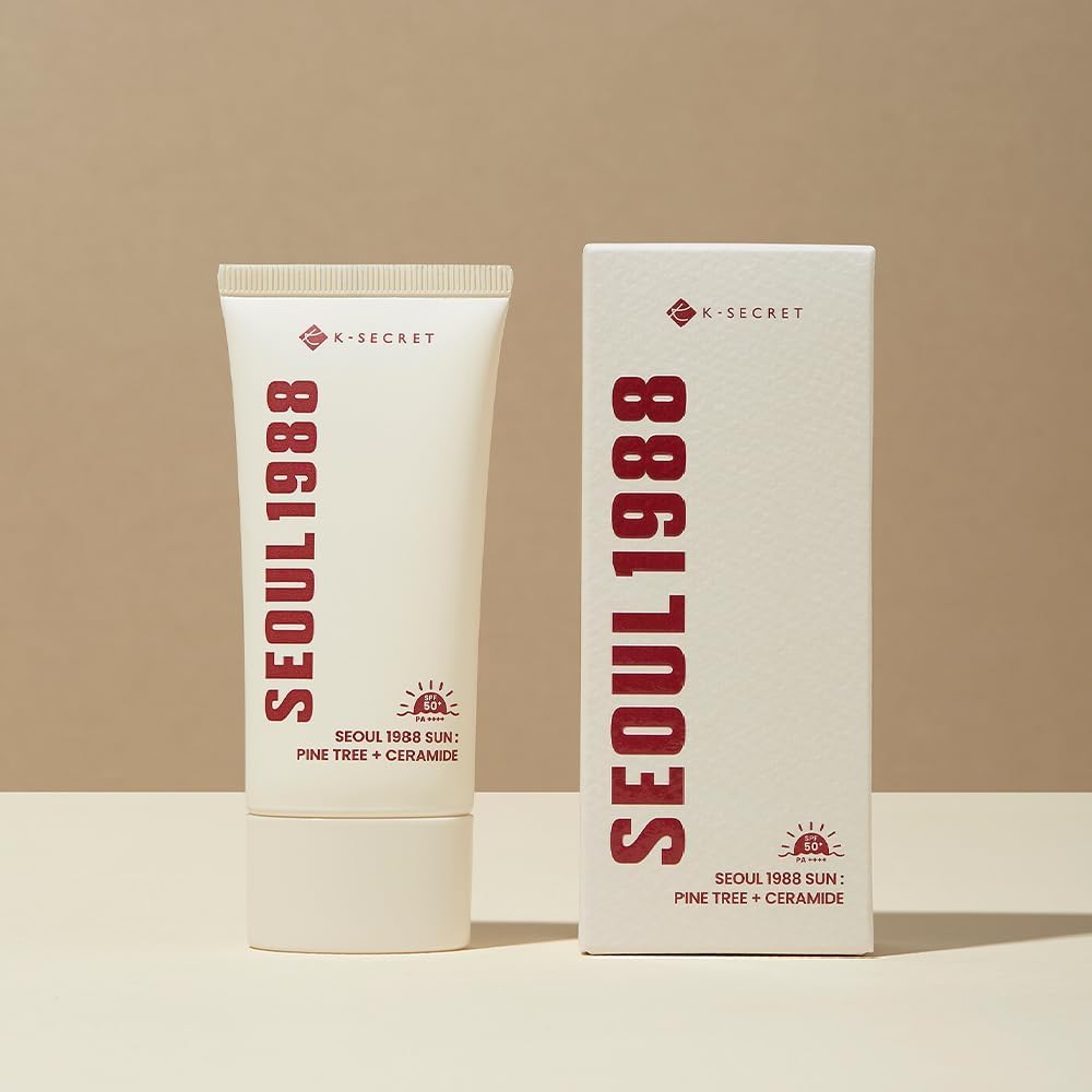 K-SECRET KSECRET Seoul 1988 Sun Pine Tree + Ceramide Sunscreen, SPF 50