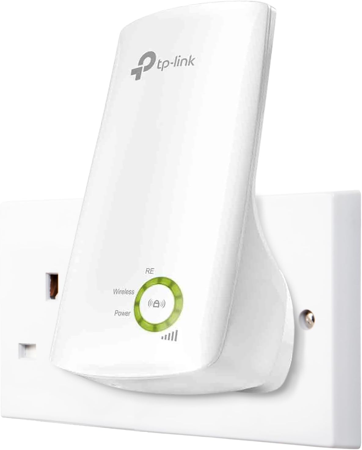 TP-Link TL-WA854RE N300Mbps WiFi Extender Booster, Internet Booster, Access Point,WiFi Repeater, WiFi Extender,App Control, WiFi Booster Range Extender, Smart Signal Indicator Light,UK Plug