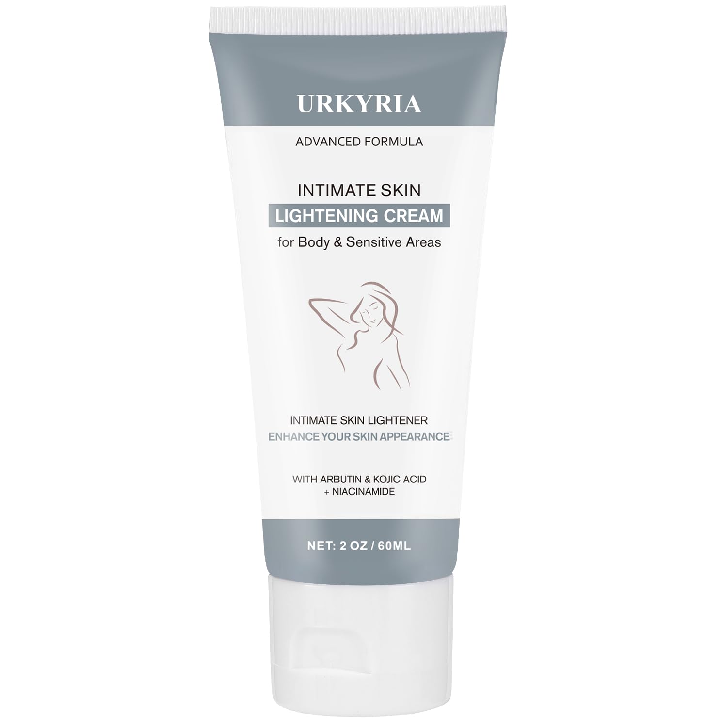 Anal Bleach Cream, Intimate Area Butt, Bikini Area, Anus, Inner Thighs, Natural Formula for Women and Men - 60 ml