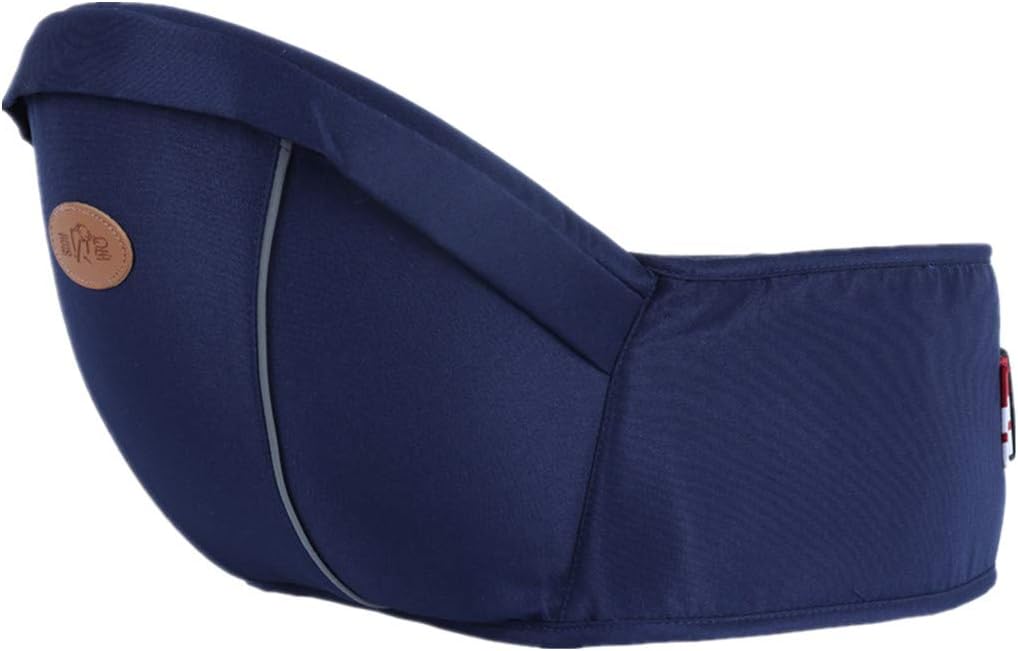 Ergonomic Hipseat Baby Carrier, Waist Stool Seat for Carrying Baby Toddlers, Light Weight and Labor Saving-Blue
