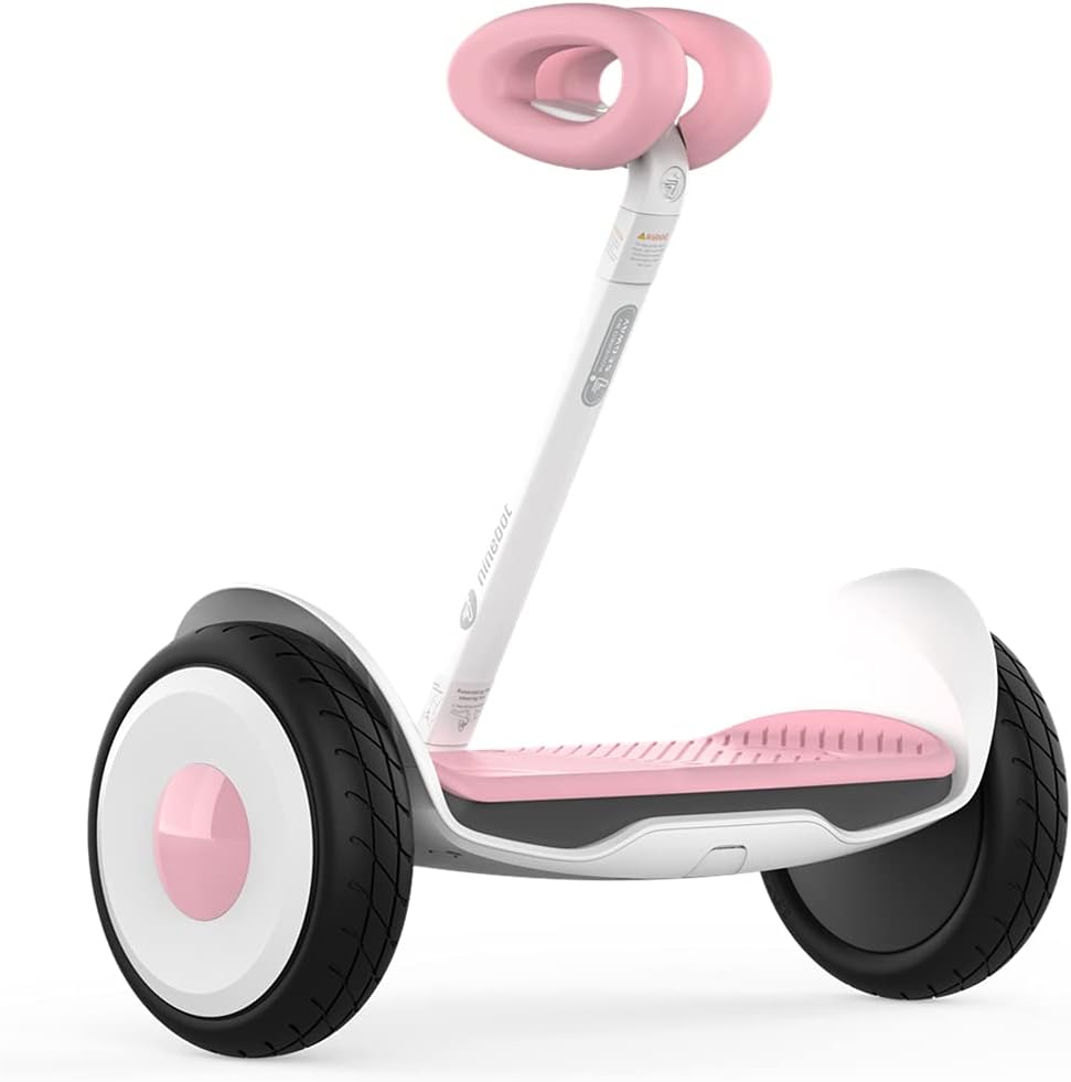 Segway Ninebot S Kids Smart Self-Balancing Electric Scooter, 800 Watts Power, 8 Miles Range & 8.7MPH, Hoverboard with LED Light, UL-2272 Certified