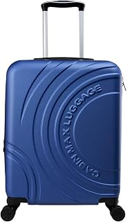 Velocity 55x40x20cm (22x16x8) Expandable Suitcase 4 Wheel Luggage Cabin Bags Suitable for Ryanair, Easyjet, Jet 2 Paid Carry On (Midnight Blue)