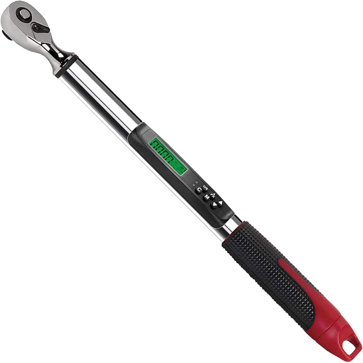 ACDelco ARM313-2A 1/4" Digital Angle Torque Wrench (1.5-30 Nm) with Buzzer, LED Flash Notification, Foam Case & ISO 6789 Calibration Cert