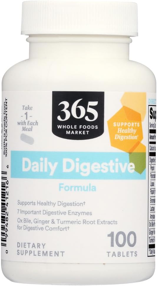 365 by Whole Foods Market, Daily Digestive Formula, 100 Count