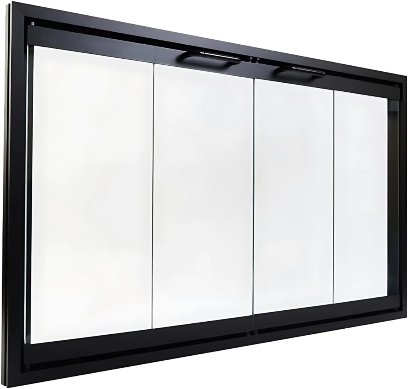Superior-Lennox Prefab Fireplace Door | Frame Included | Easy to Install | Fits ONLY 42" Models