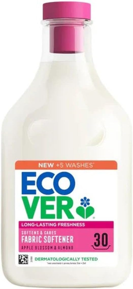 Ecover Apple Blossom and Almond Fragrance Fabric Softener, 750 ml