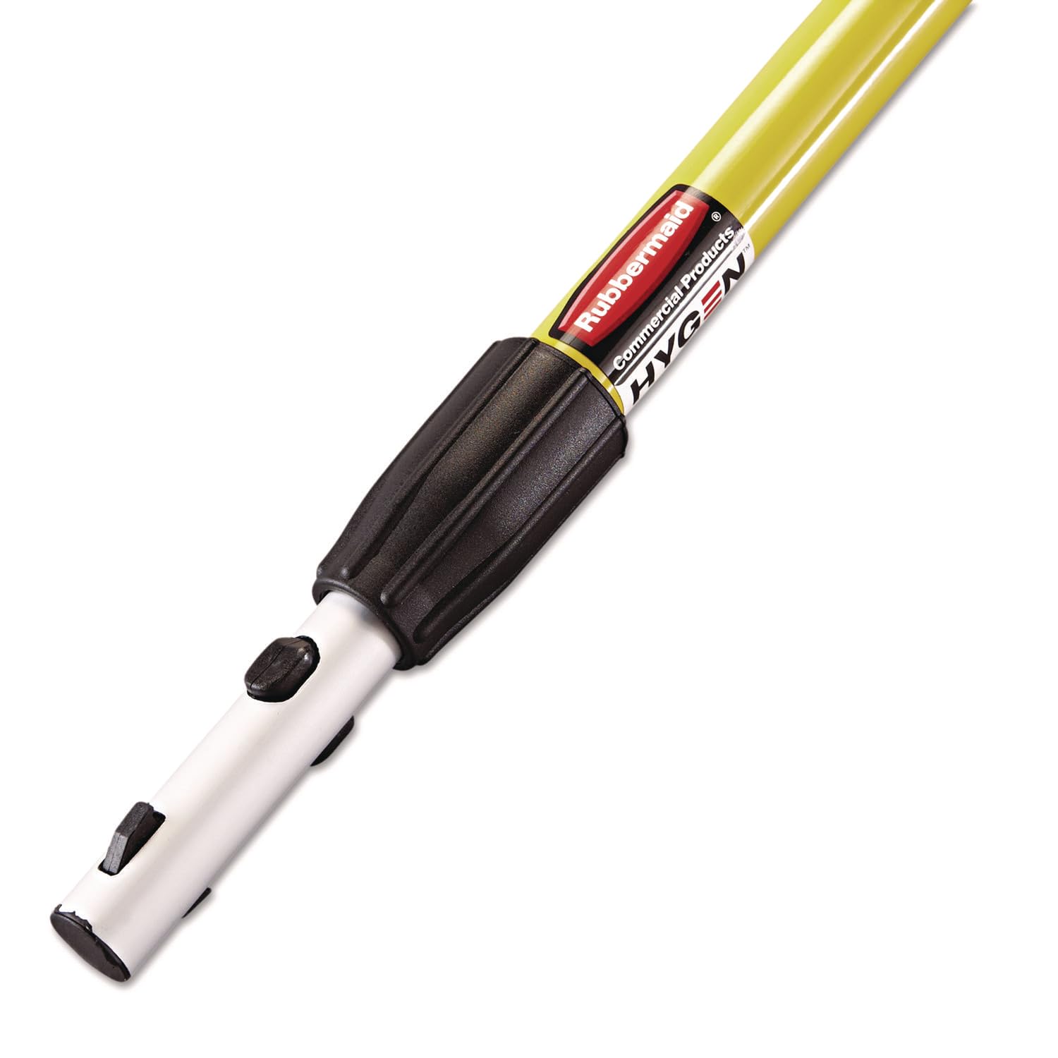Rubbermaid Commercial Products FGQ75500YL00, HYGEN Quick Connect Straight Extension Mop Handle - Yellow