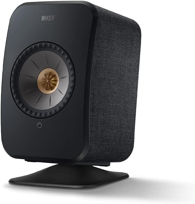 KEF Lsx P1 Desk Pad (Black, Pair), Large